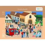 Puzzle KATO "La joie du dimanche" : Puzzle de 285 pièces, dimensions 46.2x32.6cm - KATO