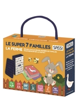 Le super 7 familles : la ferme : réunis le plus grand nombre de familles pour remporter la partie ! - Giulia Meneguzzo