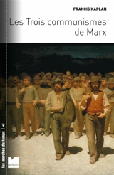 Les trois communismes de Marx - Francis Kaplan