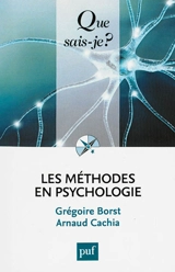 Les méthodes en psychologie - Grégoire Borst