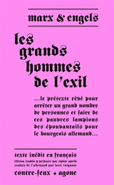 Les grands hommes de l'exil - Friedrich Engels