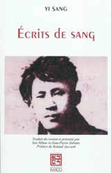 Ecrits de sang - Sang Yi