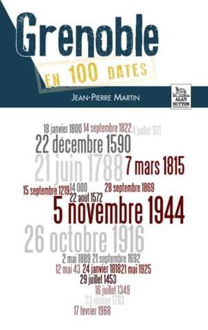 Grenoble en 100 dates - Jean-Pierre Martin
