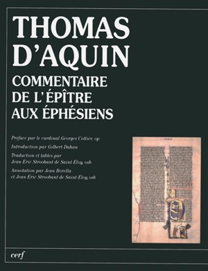 Commentaire de l'épître aux Ephésiens - Thomas d'Aquin