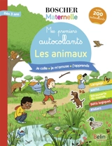Les animaux : mes premiers autocollants - Charlotte Lascault