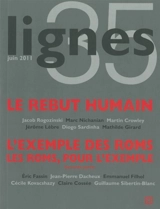 Lignes, n° 35. Le rebut humain