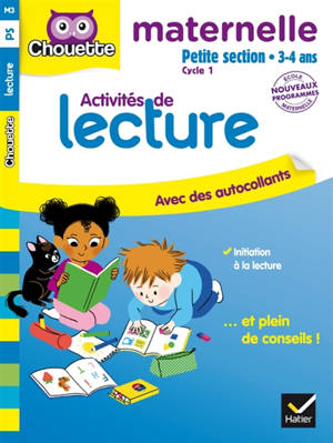 Activités de lecture, maternelle petite section, 3-4 ans : cycle 1 : nouveaux programmes - Albert Cohen