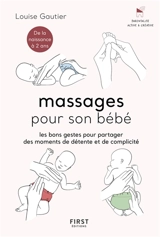 Massages pour son bébé : les bons gestes pour partager des moments de détente et de complicité : de la naissance à 2 ans - Louise Gautier