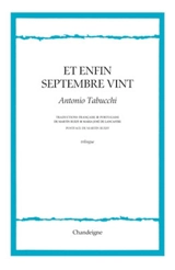 Et enfin septembre vint - Antonio Tabucchi