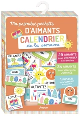 Calendrier de la semaine : ma première pochette d'aimants - Steffie Brocoli
