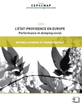L'Etat-providence en Europe : performance et dumping social - Mathieu Lefebvre