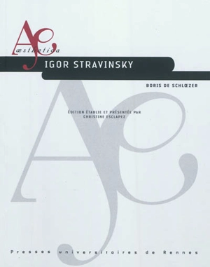 Igor Stravinsky - Boris de Schloezer