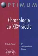 Chronologie du XIXe siècle - Christophe Verneuil