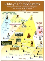 Abbayes et monastères : principaux ordres monastiques et religieux des origines au XXe siècle - Pascal Arnoux