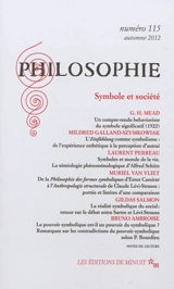 Philosophie, n° 115. Symbole et société - Laurent Perreau