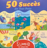 50 succès des tout-petits : 5 livres-CD : 50 comptines - Rémi Guichard