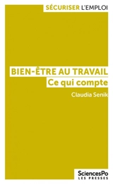 Bien-être au travail : ce qui compte - Claudia Senik