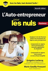 L'auto-entrepreneur pour les nuls : business - Grégoire Leclercq
