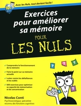 Exercices pour améliorer sa mémoire pour les nuls - Nicolas Conti