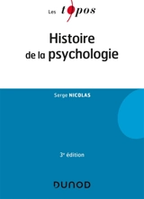 Histoire de la psychologie - Serge Nicolas