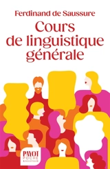 Cours de linguistique générale - Ferdinand de Saussure