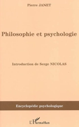 Philosophie et psychologie : 1896 - Pierre Janet