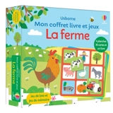 La ferme : Mon coffret livre et jeux - Nolan, Kate