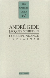 Correspondance (1922-1950) - André Gide