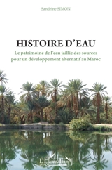 Histoire d'eau : le patrimoine de l'eau jaillie des sources pour un développement alternatif au Maroc - Sandrine Simon
