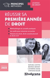 Réussir sa première année de droit - Raphaël Contini