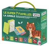 Le super 7 familles : la jungle : réunis le plus grand nombre de familles pour remporter la partie ! - Alberto Borgo