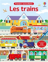 Les trains : Autocollants Usborne - Sam Taplin