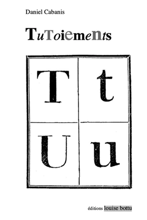 Tutoiements - Daniel Cabanis