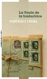La faute de la traductrice - Dominique Forma