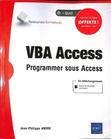 VBA Access : programmer sous Access - Jean-Philippe André
