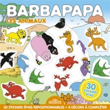 Barbapapa : Pochette de stickers repositionnables : Les animaux - Taylor, Alice Et Thomas