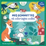 Animaux de la forêt : mes gommettes et coloriages codés - Pauline Amelin
