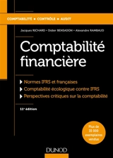 Comptabilité financière - Jacques Richard