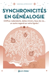 Synchronicités en généalogie : chiffres redondants, dates miroirs, lieux de vie... : un autre regard sur votre lignée ! - Vanina Leprovost