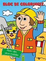 Bricoleur : bloc de coloriages avec des yeux mobiles - Vera Brüggemann