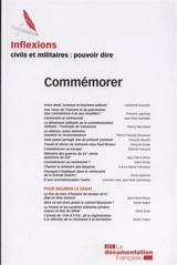 Inflexions, n° 25. Commémorer - France. Ministère de la défense