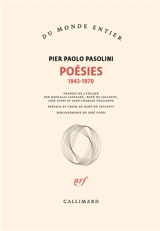 Poésies : 1943-1970 - Pier Paolo Pasolini
