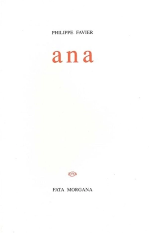 Ana - Philippe Favier