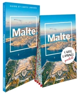 Malte : guide et carte laminée - Elzbieta Wszeborowska