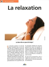 La relaxation : le bien-être en peu de temps ! - Laurence Luyé-Tanet