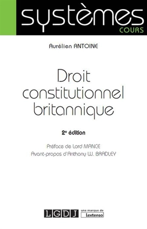 Droit constitutionnel britannique - Aurélien Antoine