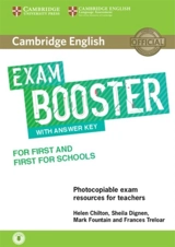 Cambridge English Exam Booster for First and First for Schools with - Chilton, Helen