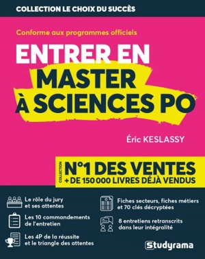 Entrer en master à Sciences Po : conforme aux programmes officiels - Eric Keslassy
