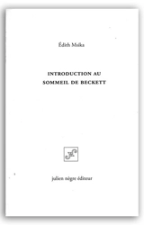 Introduction au sommeil de Beckett - Edith Msika