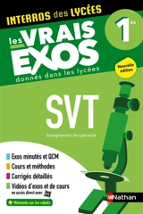 SVT 1re : enseignement de spécialité - Thomas Brisbout